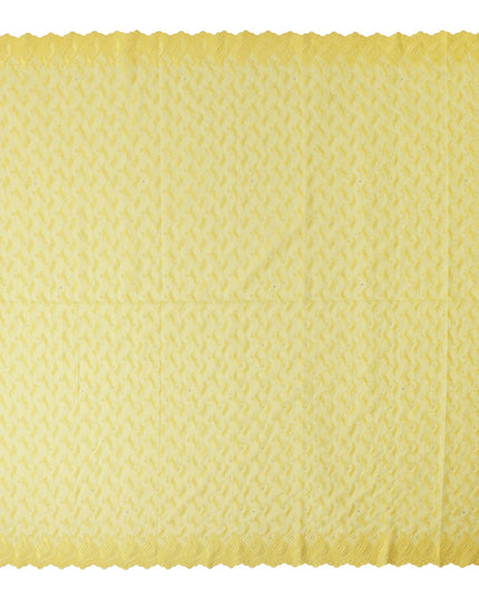Golden Yellow Swiss Voile Sudanese Thobe Fabric