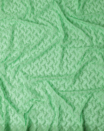 Mint Green Swiss Voile Sudanese Thobe Fabric