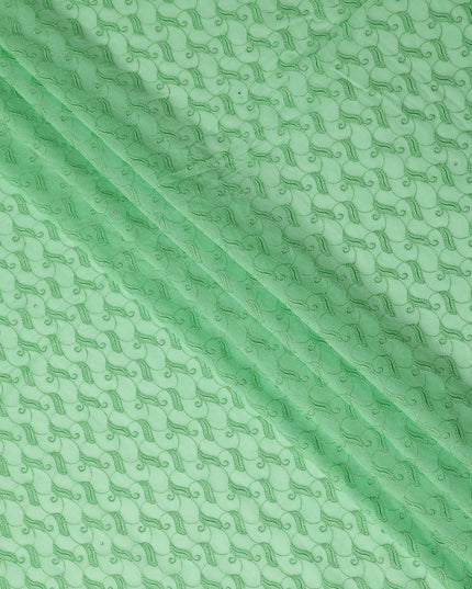 Mint Green Swiss Voile Sudanese Thobe Fabric