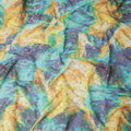 Multicolor Stained-Glass Swiss Voile Sudanese Thobe Fabric