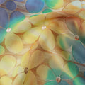Multicolor Stained-Glass Swiss Voile Sudanese Thobe Fabric