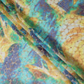 Multicolor Stained-Glass Swiss Voile Sudanese Thobe Fabric