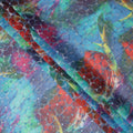Multicolor Mosaic Swiss Voile Sudanese Thobe Fabric