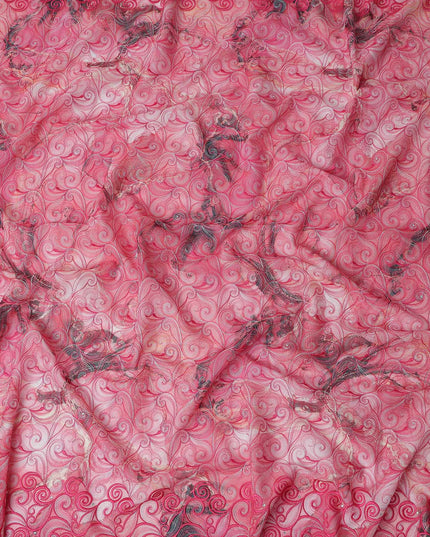 Rose Pink Swiss Voile Sudanese Thobe Fabric
