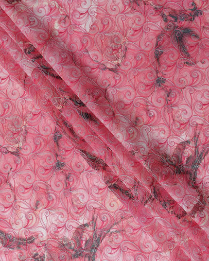 Rose Pink Swiss Voile Sudanese Thobe Fabric