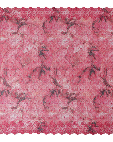 Rose Pink Swiss Voile Sudanese Thobe Fabric