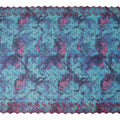 Teal and Coral Pink Swiss Voile Sudanese Thobe Fabric