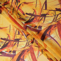 Golden Amber Swiss Cotton Voile Thobe Fabric 140cm