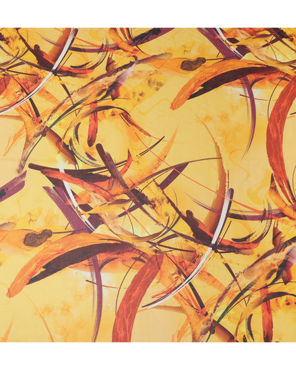 Golden Amber Swiss Cotton Voile Thobe Fabric 140cm