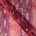 Magenta Orchid Marble Swiss Cotton Voile 140cm