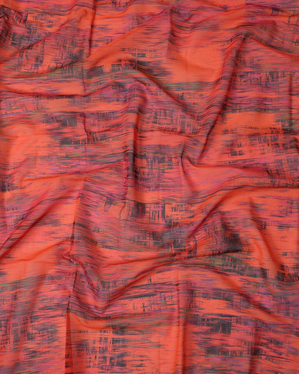 Burnt Orange Swiss Cotton Voile Thobe Fabric 140cm