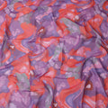 Lavender Coral Swiss Cotton Voile Thobe Fabric 140cm