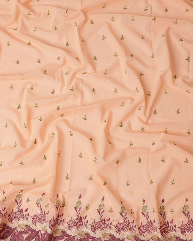 Peach Leaf Swiss Cotton Voile Sudanese Thobe