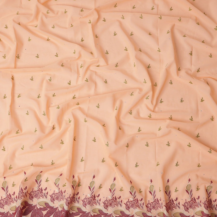 Peach Leaf Swiss Cotton Voile Sudanese Thobe