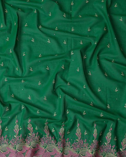 Green Leaf Swiss Cotton Voile Sudanese Thobe
