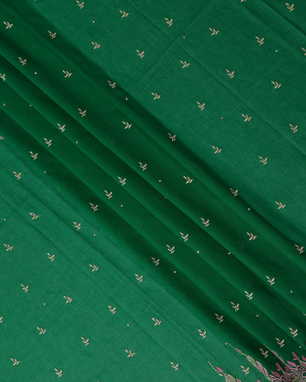 Green Leaf Swiss Cotton Voile Sudanese Thobe