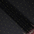 Black Leaf Swiss Cotton Voile Sudanese Thobe
