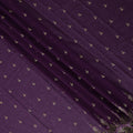 Purple Leaf Swiss Cotton Voile Sudanese Thobe