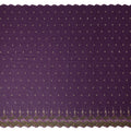 Purple Leaf Swiss Cotton Voile Sudanese Thobe