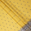 Yellow Floral Swiss Cotton Voile Sudanese Thobe