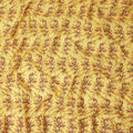 Yellow Leaf Swiss Cotton Voile Sudanese Thobe