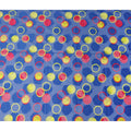 Blue Polka Dot Swiss Cotton Voile Sudanese Thobe