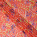 Coral Orange Swiss Cotton Voile Thobe Fabric 140cm