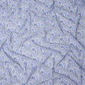 Periwinkle Blue Swiss Cotton Voile Thobe Fabric 140cm