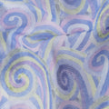 Periwinkle Blue Swiss Cotton Voile Thobe Fabric 140cm