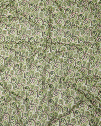 Sage Green Swiss Cotton Voile Thobe Fabric 140cm