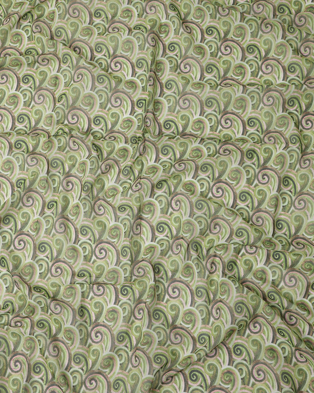 Sage Green Swiss Cotton Voile Thobe Fabric 140cm