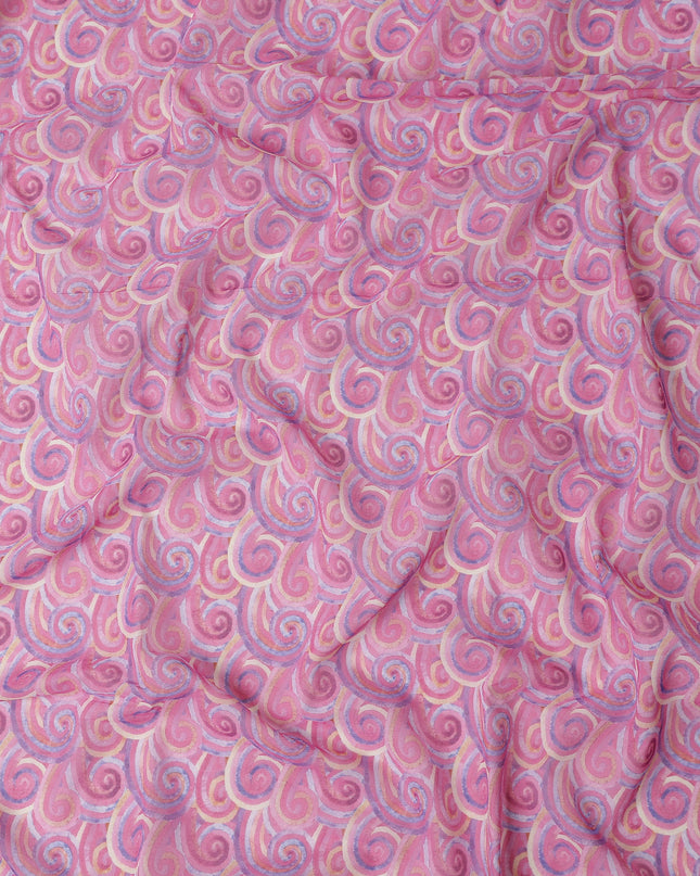 Blush Pink Swiss Cotton Voile Thobe Fabric 140cm