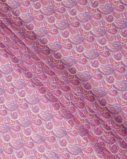 Blush Pink Swiss Cotton Voile Thobe Fabric 140cm