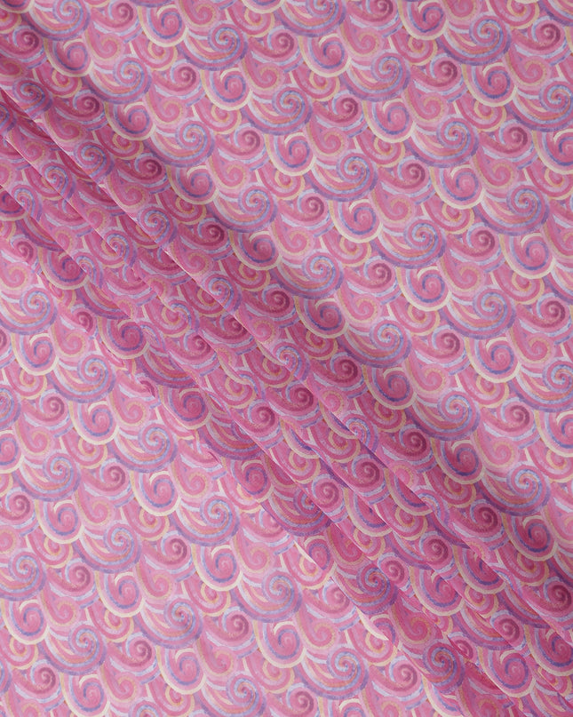 Blush Pink Swiss Cotton Voile Thobe Fabric 140cm