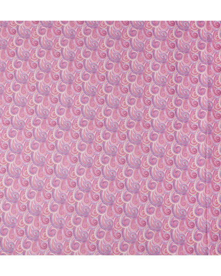 Blush Pink Swiss Cotton Voile Thobe Fabric 140cm