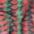 Crimson Forest Green Swiss Cotton Voile Thobe Fabric 140cm