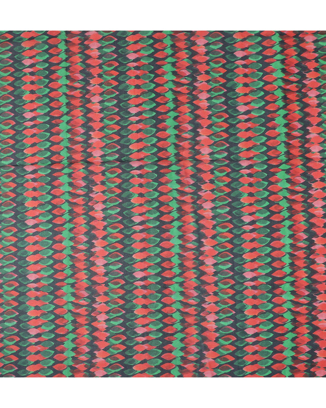 Crimson Forest Green Swiss Cotton Voile Thobe Fabric 140cm