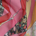 Sunset Multicolor Swiss Cotton Voile Thobe Fabric 140cm