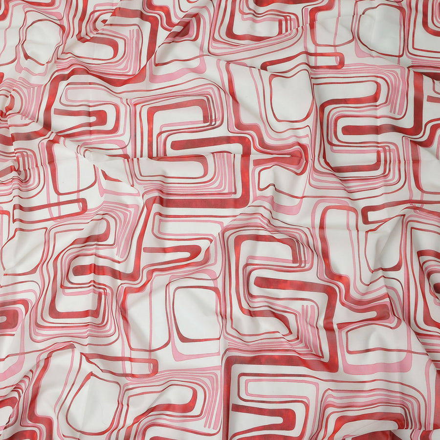Ivory Blush Swiss Cotton Voile Thobe Fabric 140cm