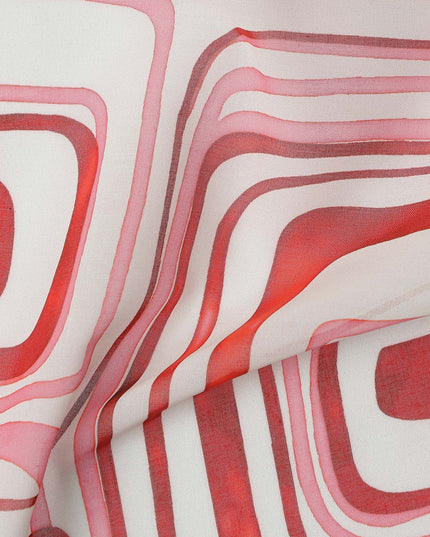 Ivory Blush Swiss Cotton Voile Thobe Fabric 140cm