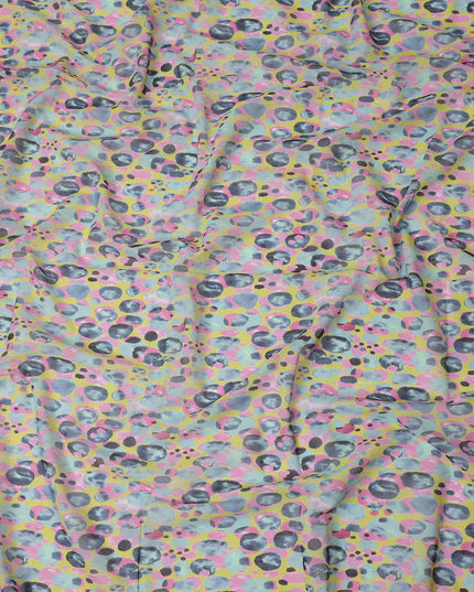 Blush Multicolor Swiss Cotton Voile Thobe Fabric 140cm