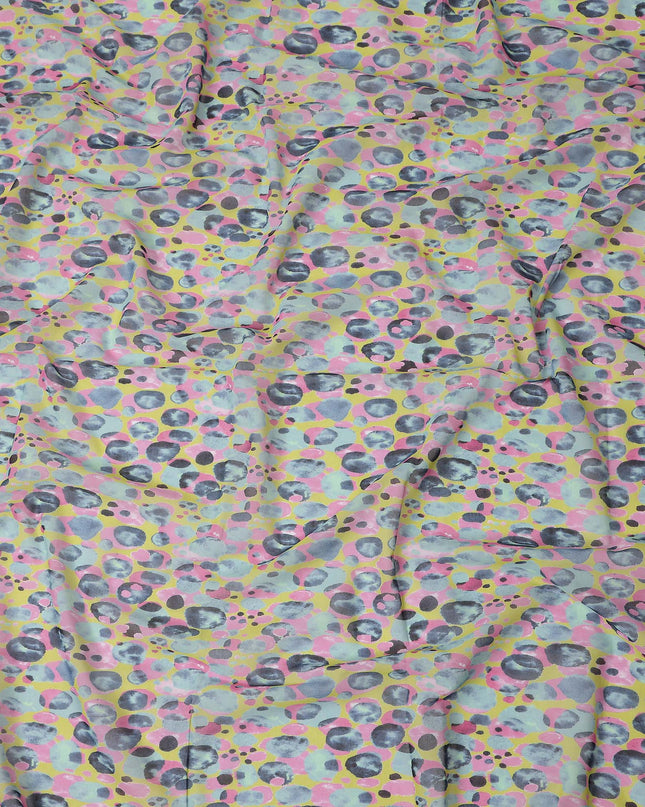 Blush Multicolor Swiss Cotton Voile Thobe Fabric 140cm