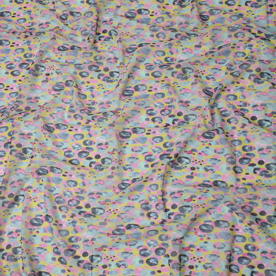 Blush Multicolor Swiss Cotton Voile Thobe Fabric 140cm