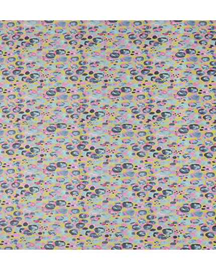 Blush Multicolor Swiss Cotton Voile Thobe Fabric 140cm