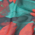 Crimson Teal Swiss Cotton Voile Thobe Fabric 140cm