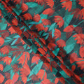 Crimson Teal Swiss Cotton Voile Thobe Fabric 140cm