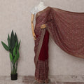 Red Georgette Saree 110cm | Regal