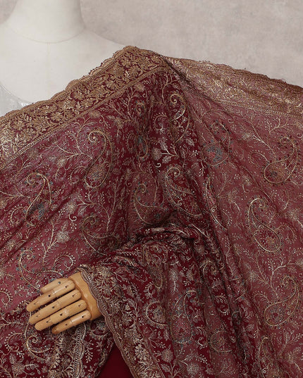 Red Georgette Saree 110cm | Regal