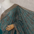 Green Georgette Saree 110cm | Regal
