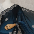 Blue Tissue Organza Saree 110cm | Regal